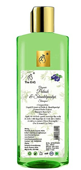 Palash & Shankhpushpi Shampoo For prevention from Hair Loss, Damaged roots & Improve Hair Growth & Texture 300 ML view 2
