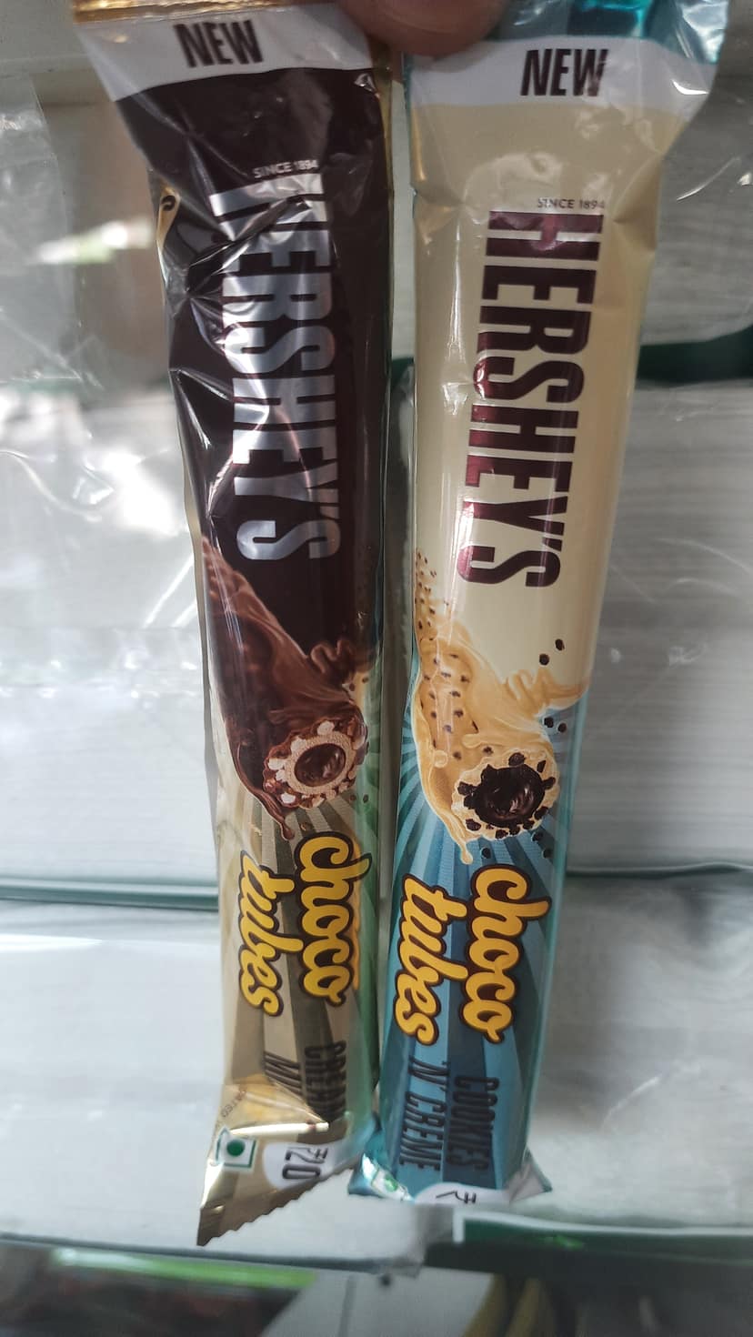 Hershey's choco tubes
