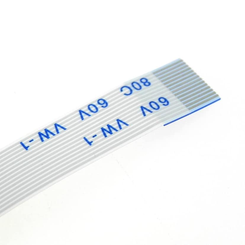 13 Pin 0.5mm Pitch 50mm Reverse Side Connection FFC Ribbon Flexible Flat Cable