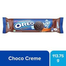 Cadbury Oreo Chocolate Flavour Creme Sandwich Biscuit, 113.75 G
