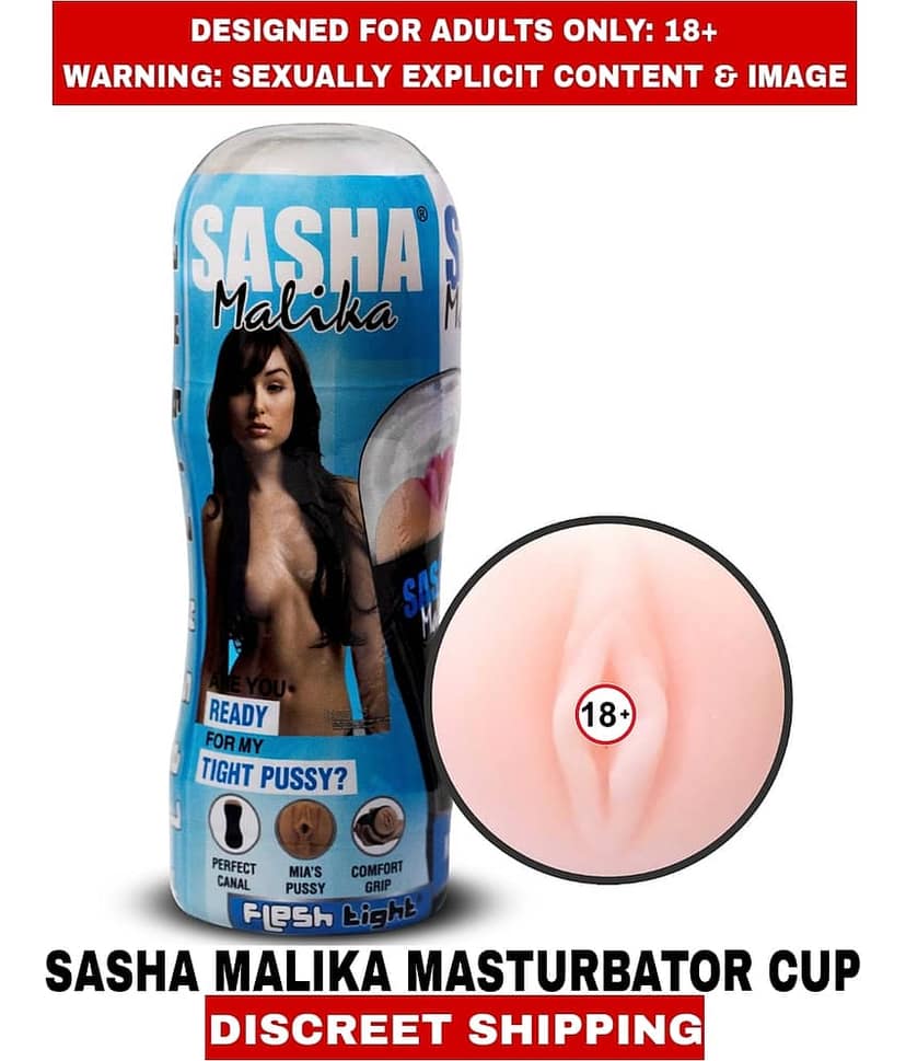 Male Sex Toys Sasha Malika Pussy Masturbator Cup Fleshtight For Men view 2