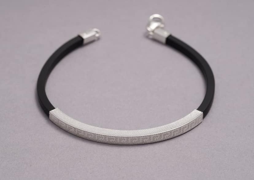 Greek Key Wrist Band view 4