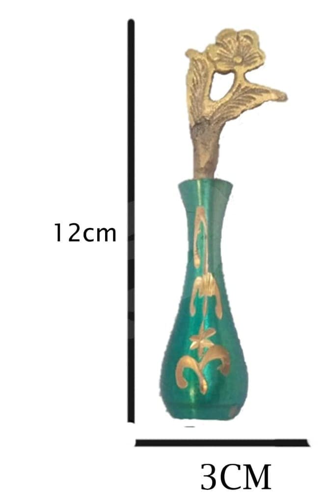Mii Art brass surmedani with sruma use in eye's muckap [size-10cm]1pes view 3