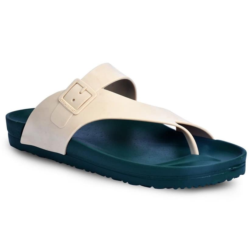 Men's Stylish floaters sandals designed for comfort (K3405G-OGN)