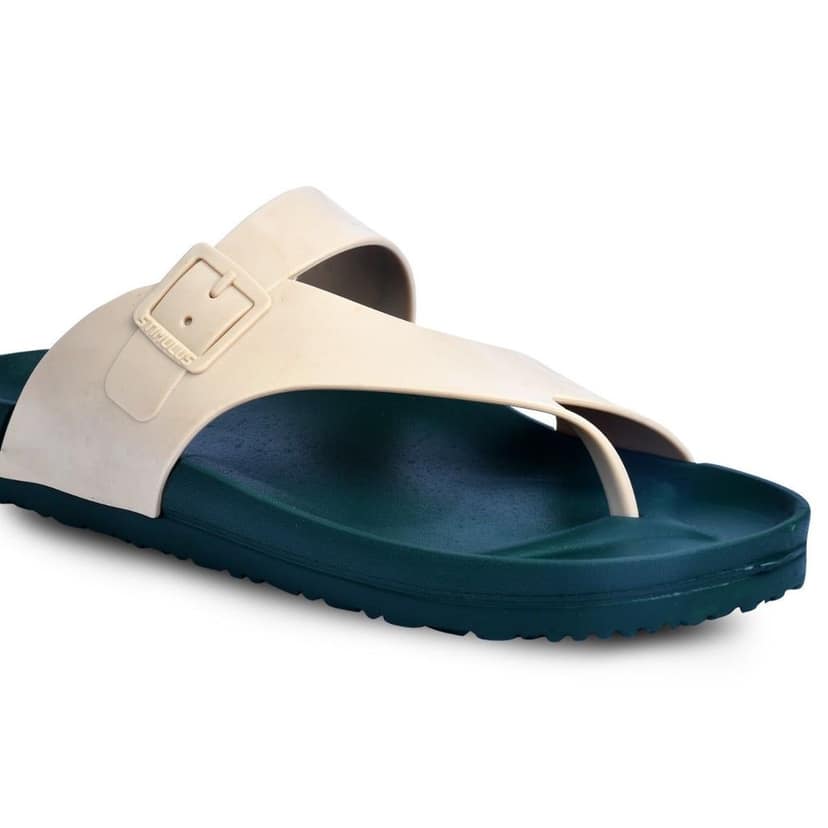 Men's Stylish floaters sandals designed for comfort (K3405G-OGN) view 6