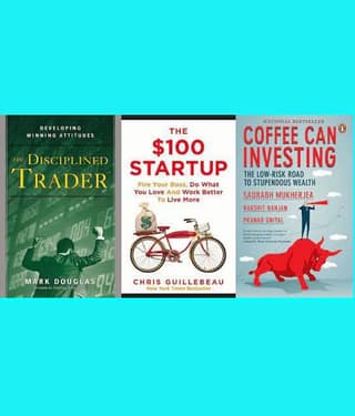 The Disciplined Trader + 100 dollar startup + Coffee Can Investing