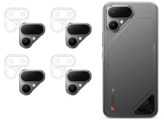 ISAAK Back Camera Lens Protector compatible for Tecno Curve 2 (Pack of 4)