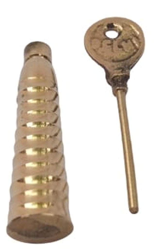 Mii Art brass surmedani with surma use in eye's muckapsize-8cm 1pes view 3
