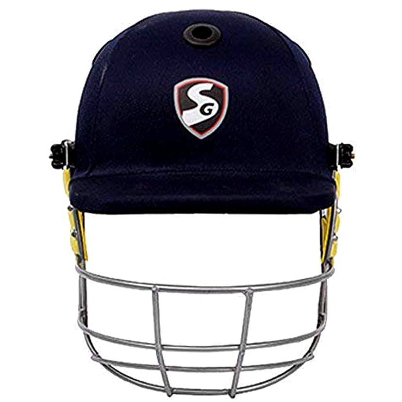 SG Blazetech Cricket Helmet (Size - XL) by Total Sporting And Fitness Solutions Pvt Ltd
