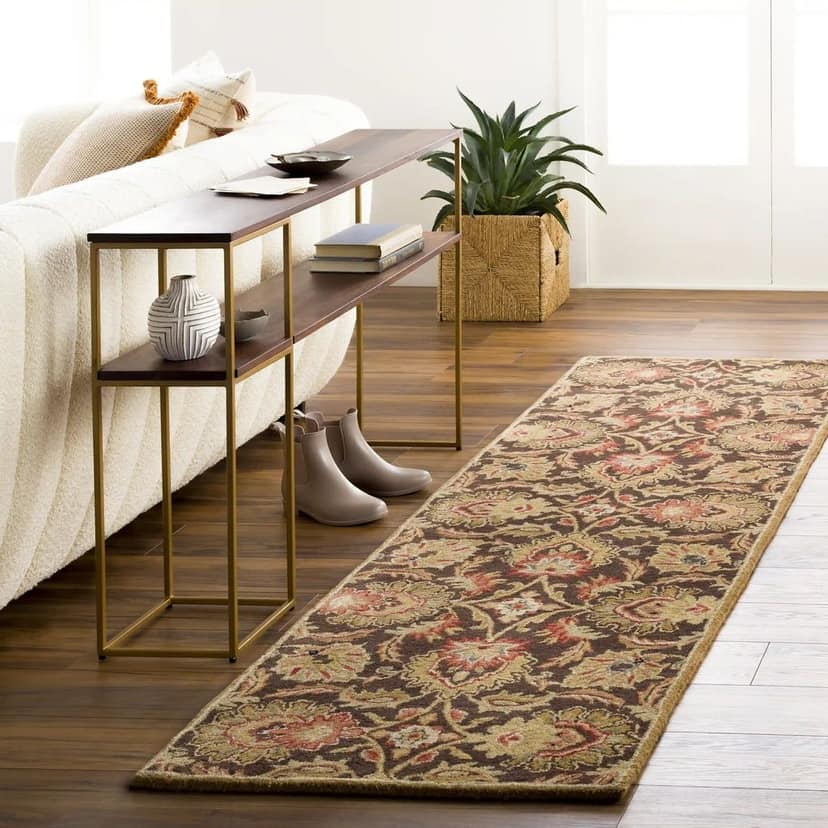 Hand Tufted Caesar Floral Wool Rug view 2
