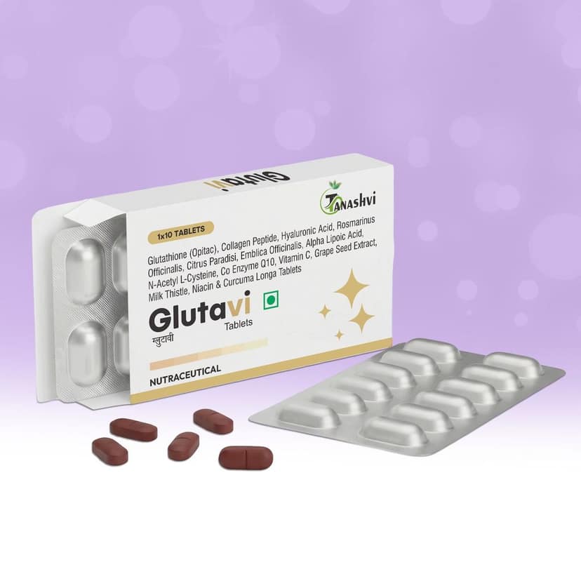 Glutavi Glow & Detox Tablets view 2