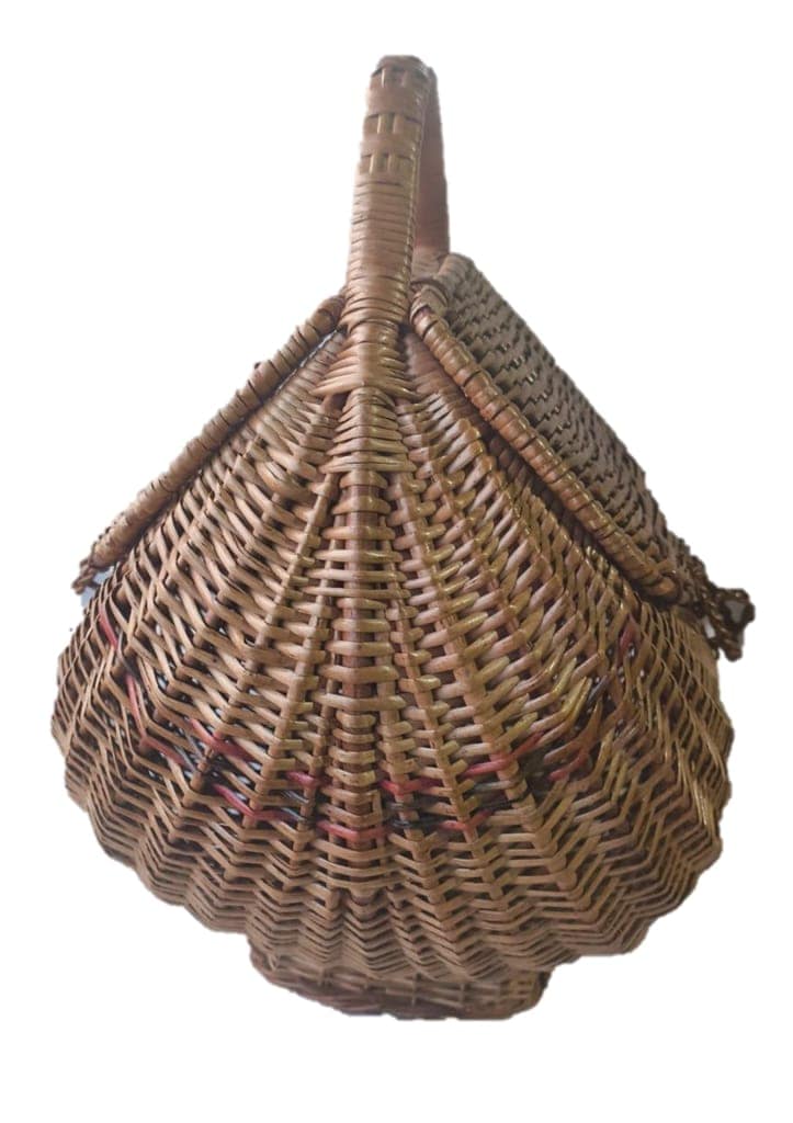 Bamboo cane basket view 2