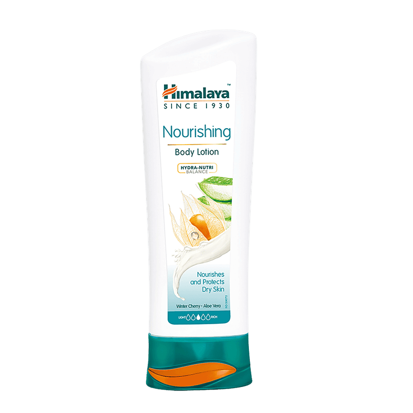 Himalaya Nourishing Body Lotion - Protects Dry Skin, Aloe Vera & Winter Cherry, 200 Ml view 2
