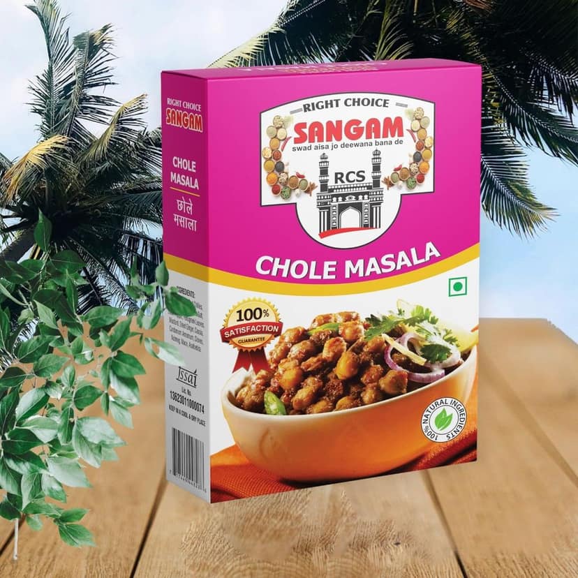 Right Choice Sangam Masala 100% Natural Powder with No Preservatives Colours Added (100 gm Pack of 2) (200 gram) view 10