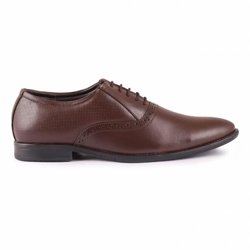 FEATHER LEATHER Genuine Leather Shoe for Men's & Boys - Comfortable & Stylish Shoes - Suitable for Formals, Office Wear, Dress Up Shoes view 10