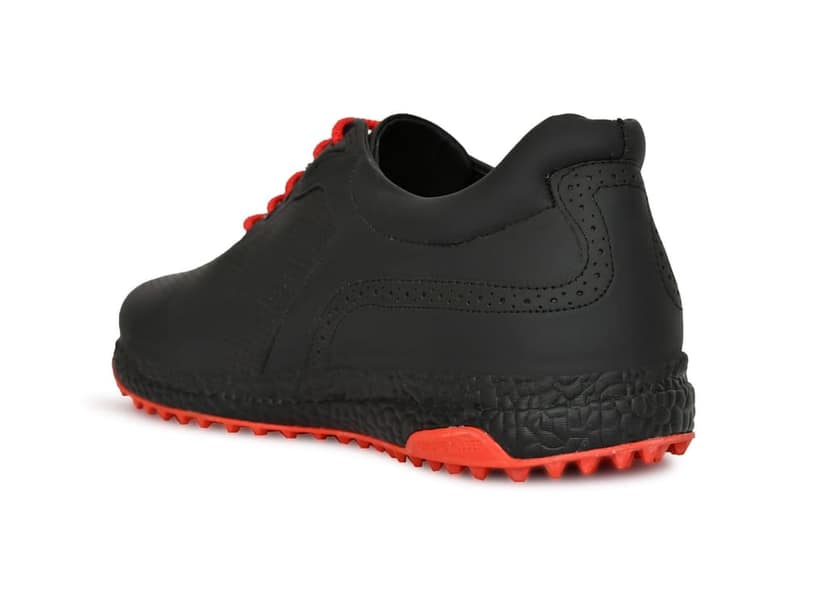HITCARO Men Proffessional Leather Golf Shoes | Lace-Up | Phylon Sole |Waterproof | Comfortable | Breathable | Sports Shoes view 3