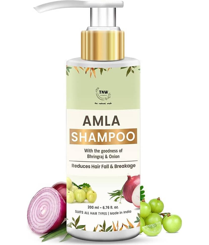 TNW - The Natural Wash Amla Shampoo, Controls Breakage & Hairthinning, 200Ml