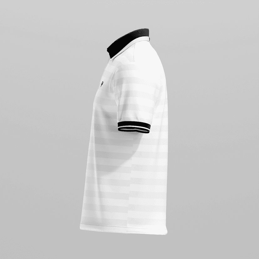AH Classic White Golf Polo view 4
