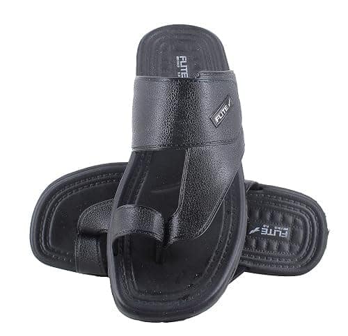 Flite Men's Black Toe Ring Casual Sandals view 2