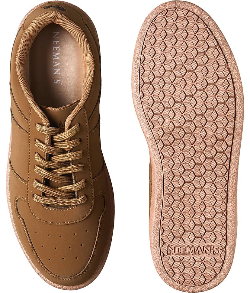 Neemans Tan Men's Sneakers view 5