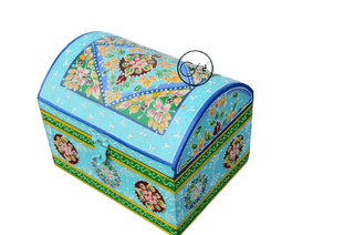 Wood To Cart® Decorative Hand Painted Woooden Box for Jwellery, Storage