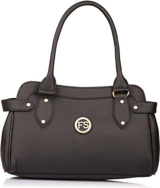 Fostelo Shoulder Bag P.U. Set of 1 ( Black )