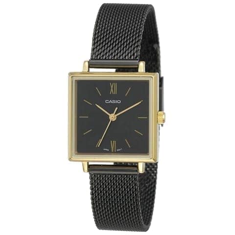 Casio Analog Black Dial Women's Watch