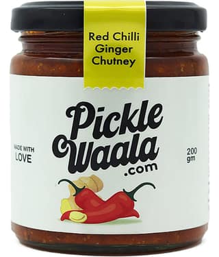 PickleWaala Red Chilli Ginger Chutney 200 g