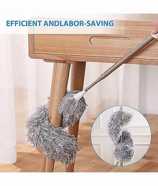 Extendable Microfiber Duster with Bendable Head (Pack of 1)