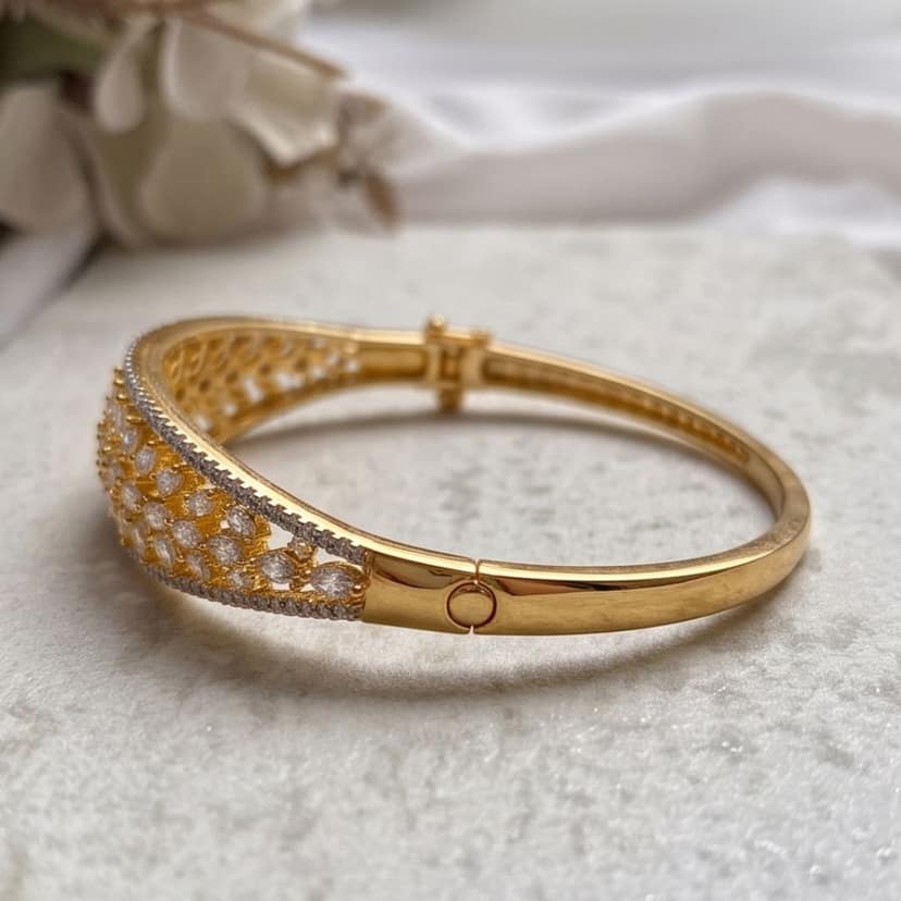 Crystal Vine Bracelet view 3