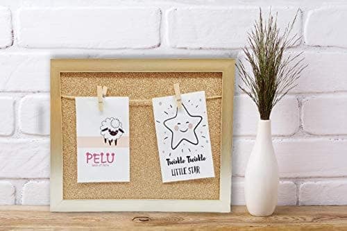 Rack Jack Wall Frame with Wooden Clips - Glitter -Gold view 4