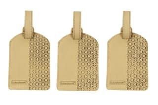 Sukeshcraft Luggage Tags Suitcase Tag Travel Bag Labels 3 Pcs.