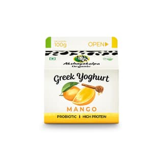 Akshayakalpa Organic Greek Yogurt - Mango
