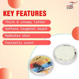 Pearl artisan shaving soap sunrise bliss (Dim L-3,B-10,H-11)