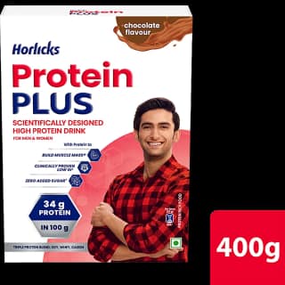 Horlicks Protein Plus, Chocolate, 400 G