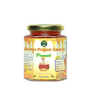 Poomale - Raw and 100% Pure Natural, Unprocessed and Unpasteurized Honey | Value Pack | Wild Forest honey Pack of - 250g