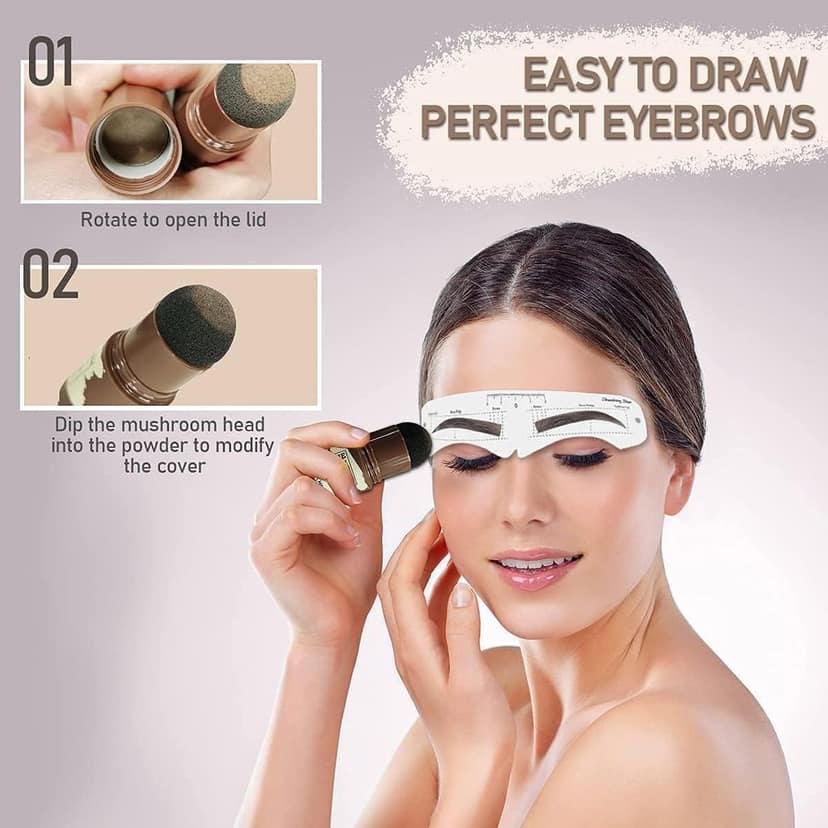 Hairline Shadow Powder Stick – Root Touch-Up & Hair Filler for Men & Women view 7