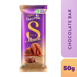 Cadbury Dairy Milk Silk Mousse - Chocolate Bar, 50 G