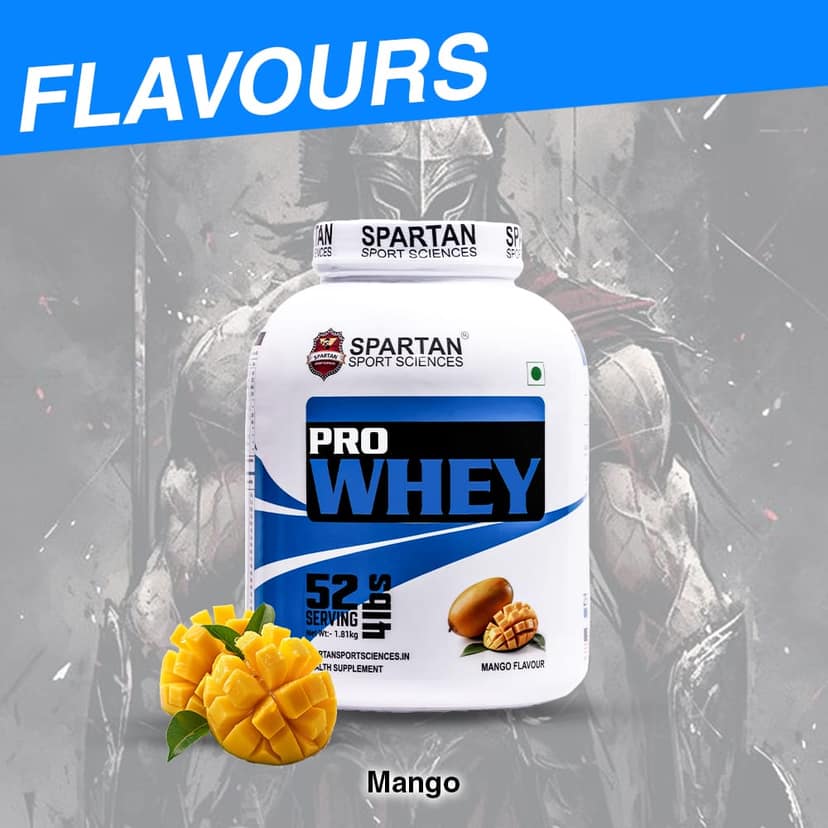 SPARTAN SPORT SCIENCE Pro Whey Protein Powder Concentrate Supplement with 24g Protein, 11g EAA, 5g BCAA, 4g Glutamic Acid | Lean Muscle Building for Men & Women