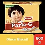 Parle Gluco Biscuits - Parle-G, 800 G Pouch