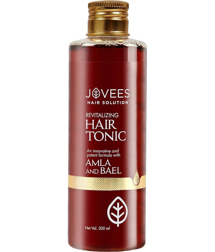 Jovees Herbal Revitalising Amla & Bael Hair Tonic Gives Long Strong Hair 200ml