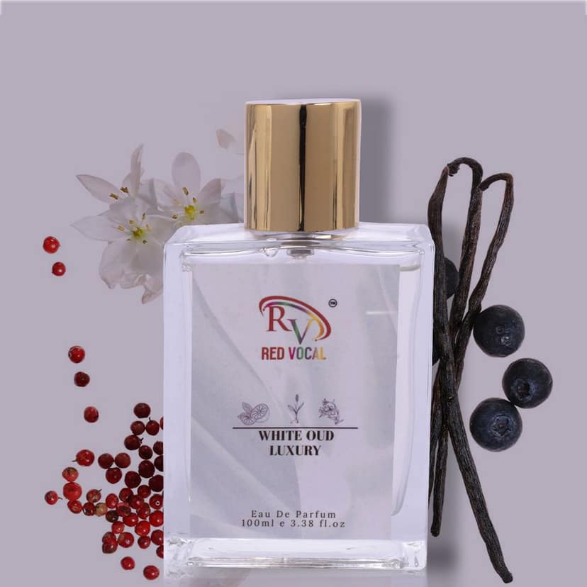 Red Vocal White Oud Luxury Eau De Parfum – 100ml | Long-Lasting Unisex Fragrance with Oriental Elegance view 4