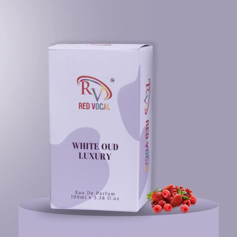 Red Vocal White Oud Luxury Eau De Parfum – 100ml | Long-Lasting Unisex Fragrance with Oriental Elegance view 5