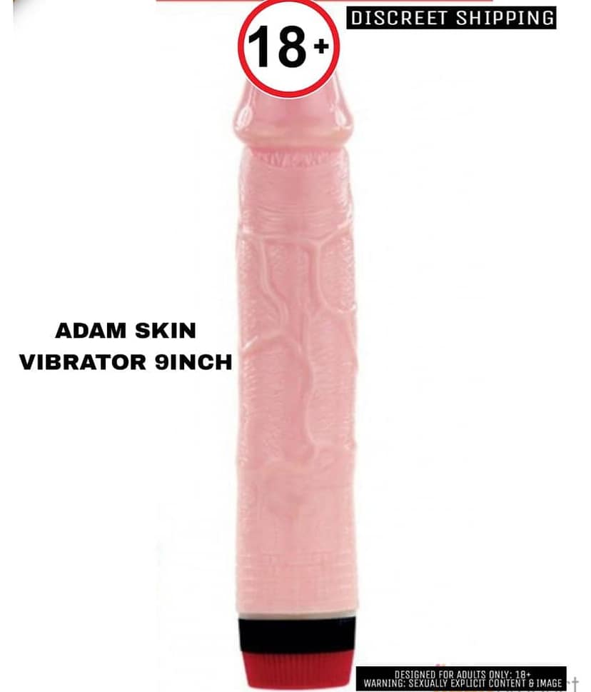 ADAM SKIN VIBRATOR 9INCH For Women