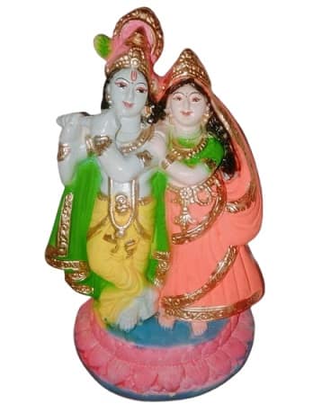 Lucky Radha Krishna Idol (11 Inch)
