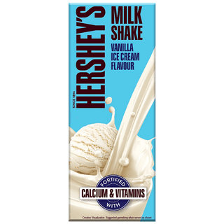 Hersheys Milkshake - Vanilla Ice Cream Flavour, 180 Ml Tetra