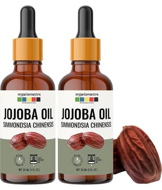 Organix Mantra Jojoba Oil, Cold Pressed Organic Oil, 30ML x 2
