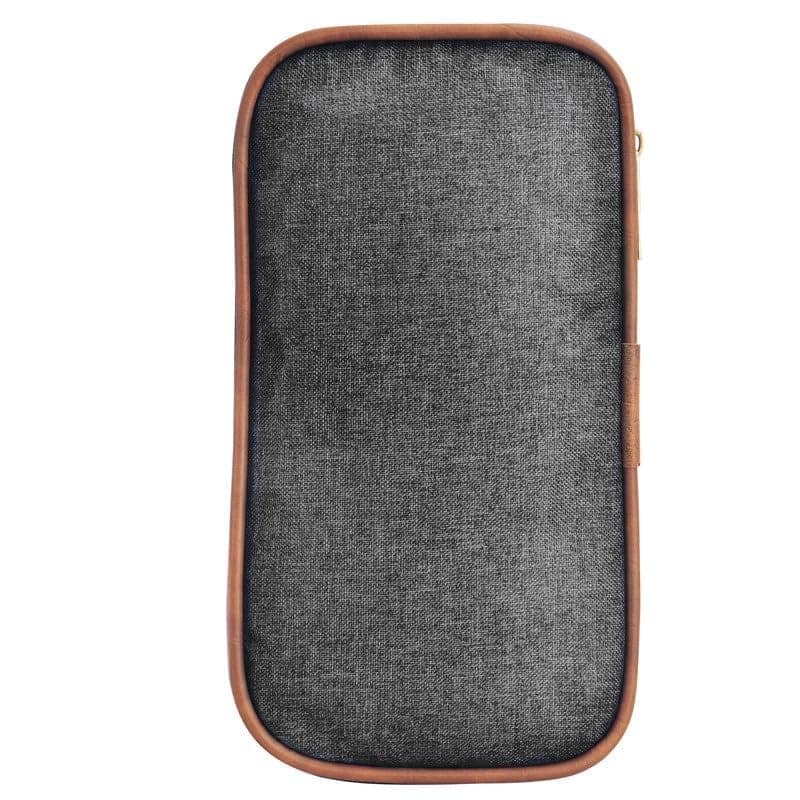 LOREM Deluxe Family Passport Wallet: Organize Credit, Debit Cards, Tickets, Coins, and More with Removable Hand Strap view 6