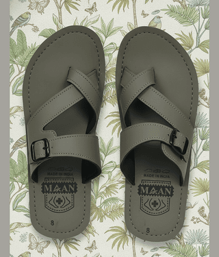 MAAN Green Men's Thong Flip Flop