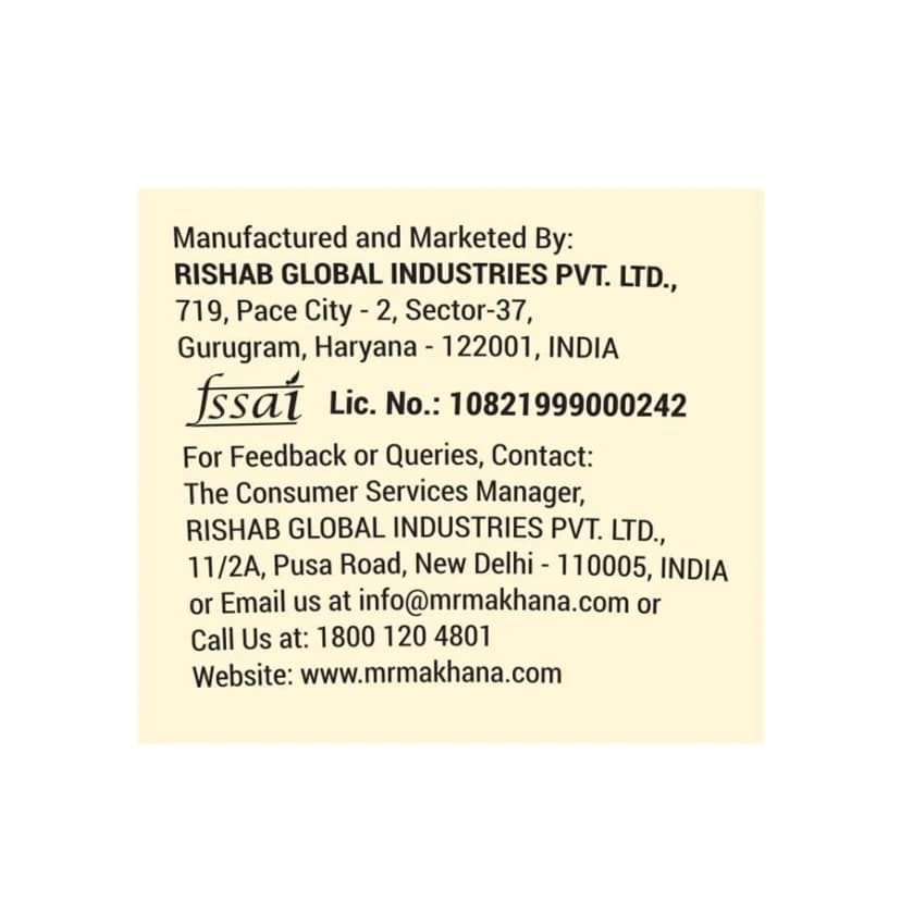 Mr Makhana Classic Roasted Makhana and Puffed Rice Bhel 57 g, Ready to Eat Snack view 7